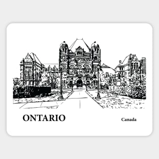 Ontario Canada Magnet